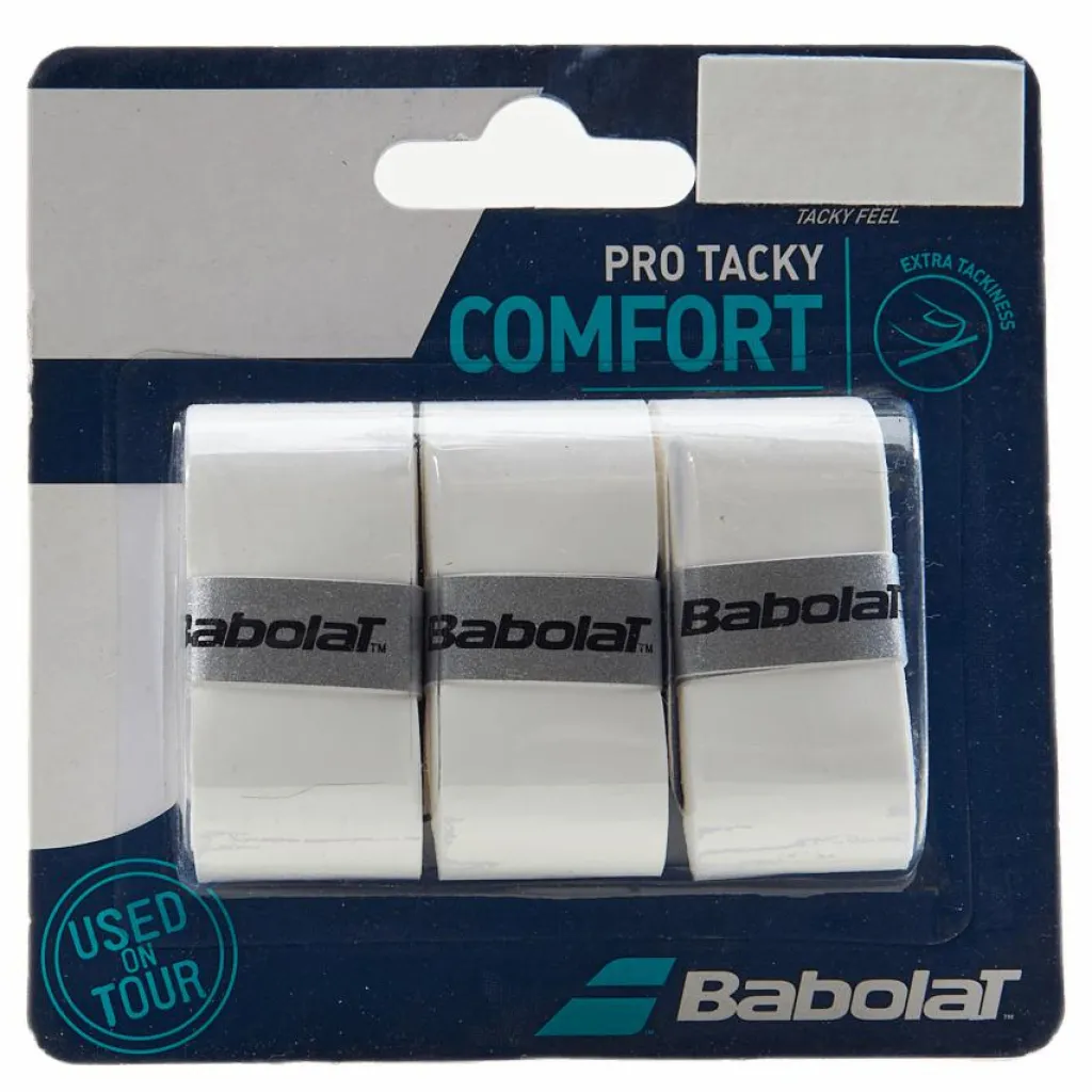 Babolat Pro Tacky Grip White* Racketsporter|Racket Och Bollar