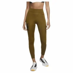 Nike Pro Tight 7/8 Trompe L Black/Green* Tights|Träning