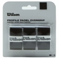 Wilson Profile Padel Overgrip Black* Racketsporter|Racket Och Bollar
