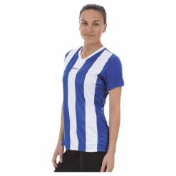 Craft Progress Stripe Jersey W Blue/White* Fotboll|T-Shirts