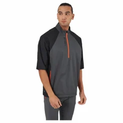 adidas Provisional Short Sleeve Jacket Black* Golf|Jackor