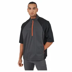 adidas Provisional Short Sleeve Jacket Black* Golf|Jackor