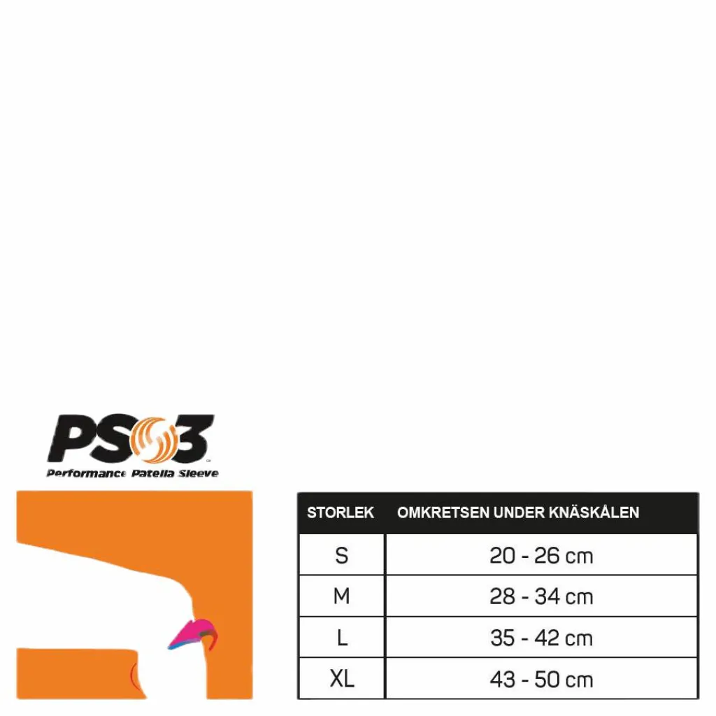 OS1st PS3 Performance Patella Sleeve Black* Hjälmar Och Skydd|Löpning