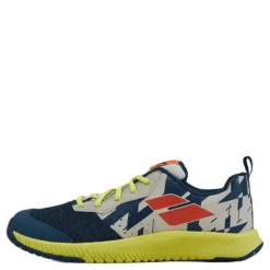 Babolat Pulsion Blue/White/Yellow*Barn Racketsporter|Träningsskor