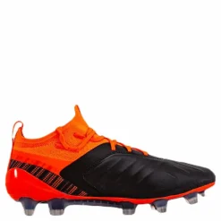 Puma One 5.1 FG/AG Junior Black/Red*Barn Fotboll|Fotbollsskor