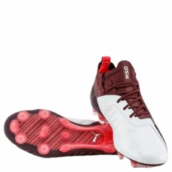 Puma One 5.1 FG/AG Wns White/Red* Fotboll|Fotbollsskor