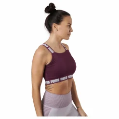 Puma Strong Crop Top Grape Wine* Yoga|Sport-Bh:Ar