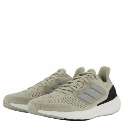 adidas Pureboost 23 Shoes Putty Grey / Silver Metallic / Core Black* Löpning|Löparskor