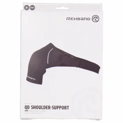 Rehband Qd Shoulder Support Right 3mm Black* Löpning|Hjälmar Och Skydd