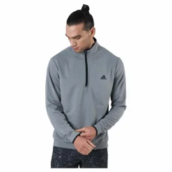 adidas Quarter-Zip Sweatshirt Grey Three* Golf|Tröjor