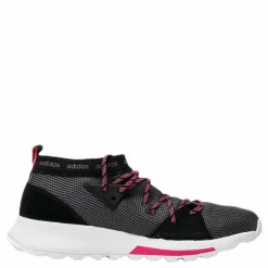 adidas Quesa Shoes Core Black / Grey Five / Shock Pink* Walkingskor|Walkingskor