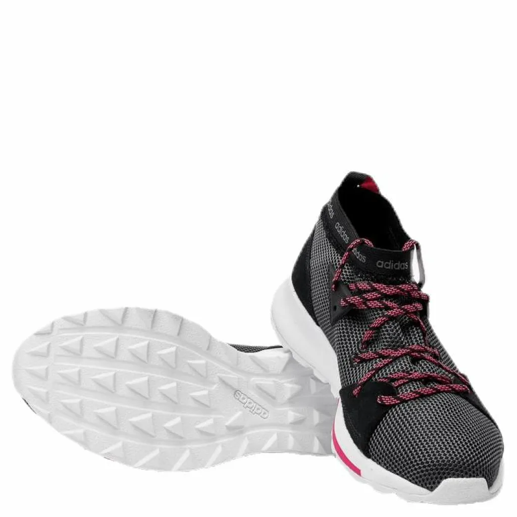 adidas Quesa Shoes Core Black / Grey Five / Shock Pink* Walkingskor|Walkingskor
