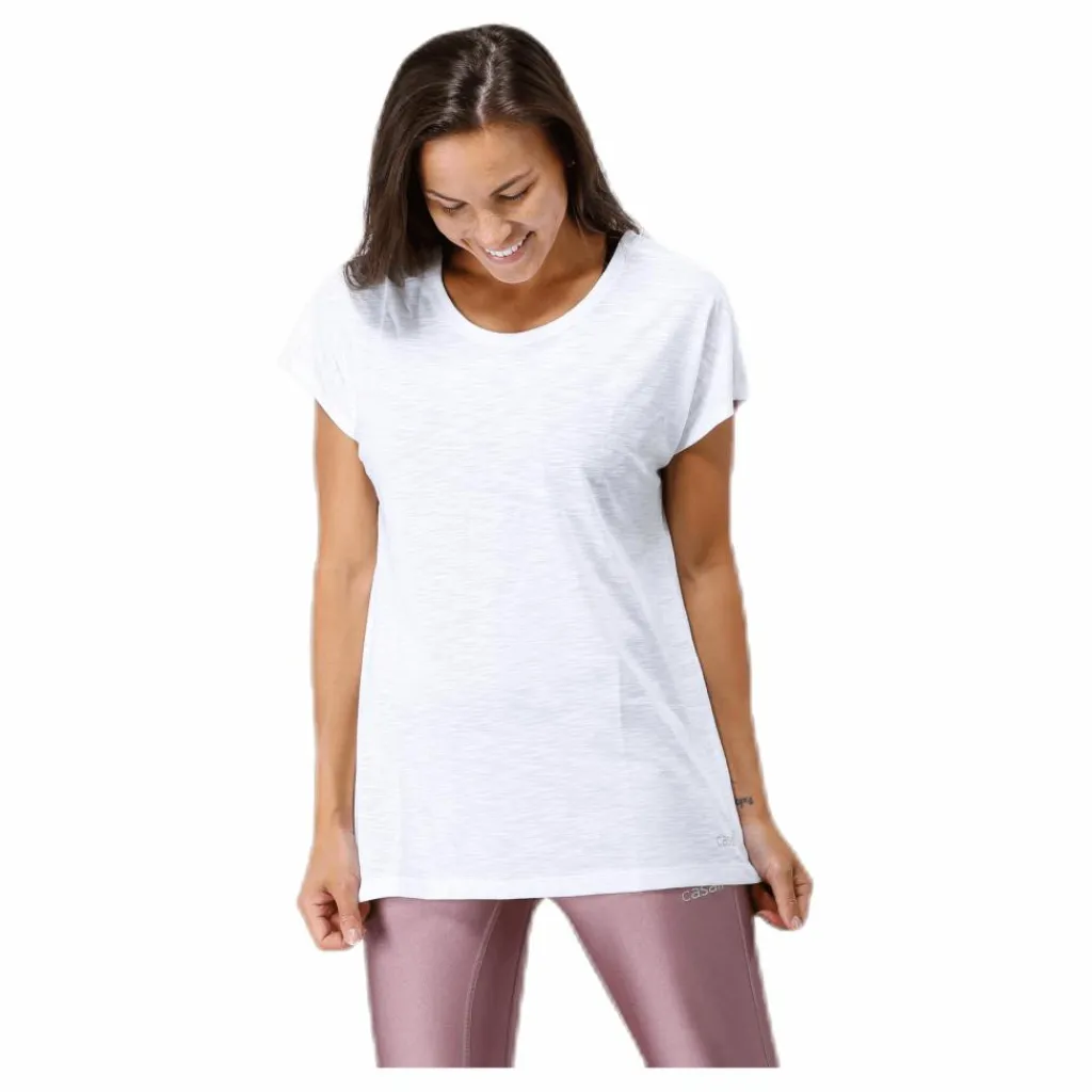 Casall Raw Elastic Tee White* T-Shirts|Träning