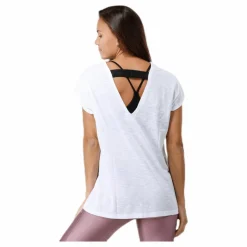 Casall Raw Elastic Tee White* T-Shirts|Träning