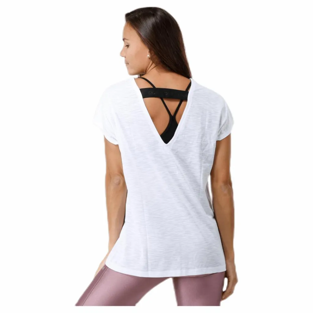 Casall Raw Elastic Tee White* T-Shirts|Träning