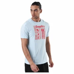 Reebok RC AC + Cotton Tee Blue/White* Träning|T-Shirts
