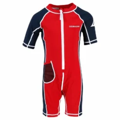 Didriksons Reef UV-Swimming Suit Red*Barn Simning|Badkläder