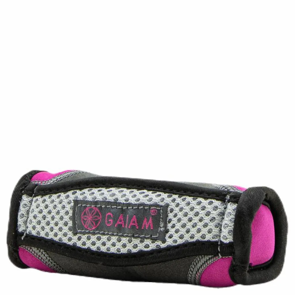 Gaiam Restore Walking Weights 2Lb Set Pink/Grey* Träningsutrustning|Träning