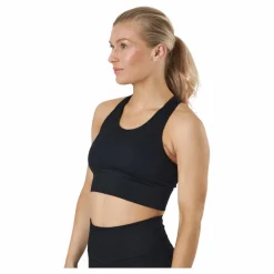 BLACC Rib Seamless Crop Top Black* Träning|Linnen