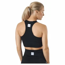 BLACC Rib Seamless Crop Top Black* Träning|Linnen