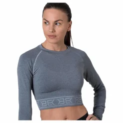 Better Bodies Rib Seamless LS Grey* Tröjor|Träning
