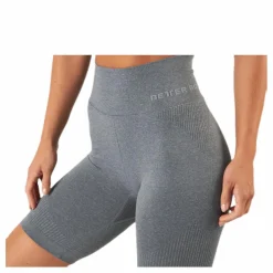 Better Bodies Rib seamless shorts Grey* Tights|Träning
