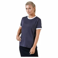 Nike Ringer Top SS Blue/White* Golf|T-Shirts