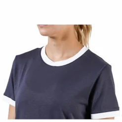 Nike Ringer Top SS Blue/White* Golf|T-Shirts