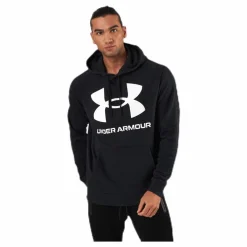 Under Armour Rival Fleece Big Logo HD Black* Träning|Tröjor