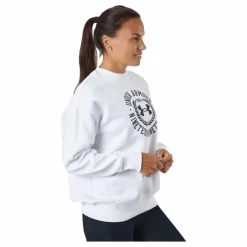 Under Armour Rival Fleece Crest Grp Crew White* Träning|Tröjor