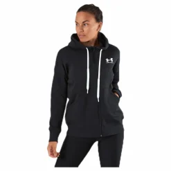 Under Armour Rival Fleece Fz Hoodie Black* Tröjor|Träning