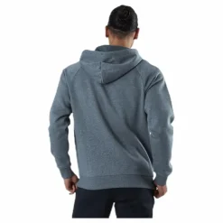 Under Armour Rival Fleece Fz Hoodie Grey* Tröjor|Träning