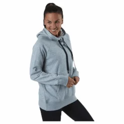 Under Armour Rival Fleece HB Hoodie Grey* Tröjor|Träning