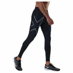 2XU Run Dash Compr Tights Black/Silver* Tights|Löpning