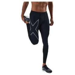 2XU Run Dash Compr Tights Black/Silver* Tights|Löpning