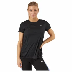 Puma Run Favorite Ss Tee W Black* Löpning|T-Shirts