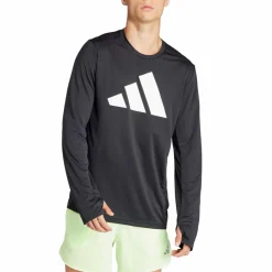 adidas Run It Long Sleeve Long-Sleeve Top Black* Tröjor|Löpning