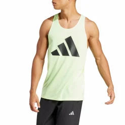 adidas Run It Tank Top Green* Löpning|Linnen