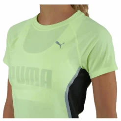 Puma Run Lite Laser Cat SS Tee Yellow* T-Shirts|Löpning