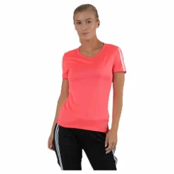 adidas Run 3S Tee W Pink* T-Shirts|Löpning