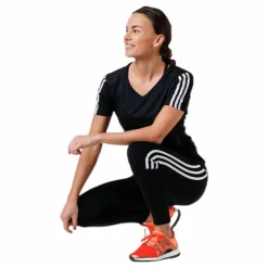 adidas Run 3S Tee W White/Black* Löpning|T-Shirts