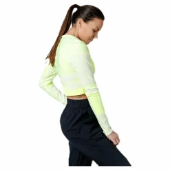 Nike Run Tech Pack Knit Top LS White/Green* Tröjor|Löpning