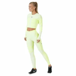 Nike Run Tech Pack Knit Top LS White/Green* Tröjor|Löpning