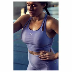 Puma Run Ultraform Crop Tank W Elektro Purple* Linnen|Löpning