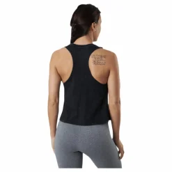 Under Armour Run Ur Face Off Tank Black* Linnen|Löpning