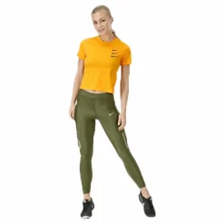 Nike Running Division Top Crop* T-Shirts|Löpning