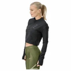 Nike Running Division Warm Top Crop Black* Tröjor|Löpning