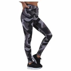Under Armour Rush Camo Legging Purple* Tights|Träning