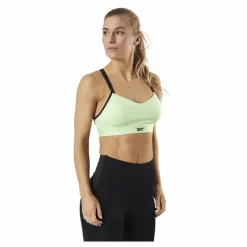 Reebok S Lux Strappy Bra Yellow* Sport-Bh:Ar|Träning