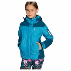 8848 Altitude Safira Junior Jacket Turquoise*Barn Alpint|Jackor
